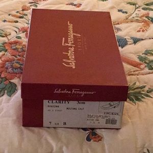 Salvatore Ferragamo classic brown loafers
